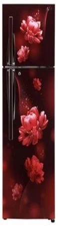 LG 260 L Inverter 3 Star Frost Free Double Door Convertible Refrigerator (Scarlet Charm,GL-T292RSCX)
