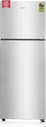 Buy Haier 240 L Frost Free Double Door 2 Star Refrigerator (Moon Silver, HEF-252EGS-P) Online
