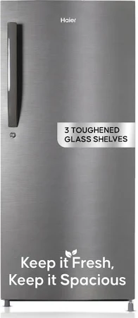 Haier 190L 5 Star Direct Cool Single Door Refrigerator Hed-205DS-P
