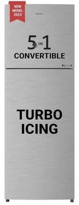 Haier 240 L 2 Star Frost Free Inverter Double Door Top Mount Refrigerator