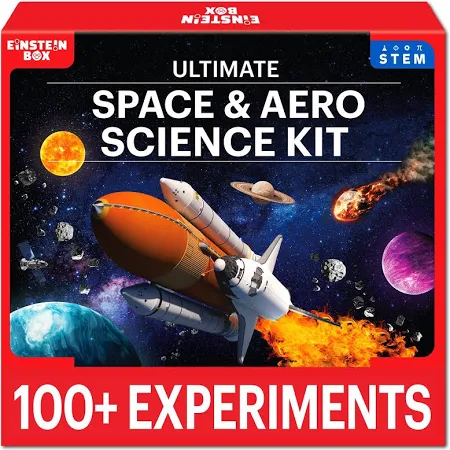 Einstein Box Space Science Experiment Kit for Boys & Girls Ages 8-14 | Educational Toys & Kids Gifts | STEM Toys for 8-14 Year Olds | Science Project