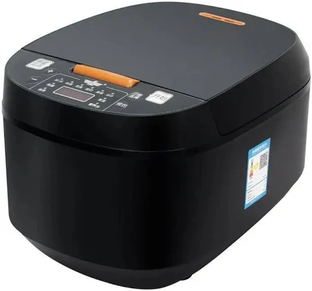 220v 5l Stainless Steel Electric Rice Cooker With Digital Timer Control For Home Use Includes Measuring Cup Paddle Steaming Basket Class A Efficiency